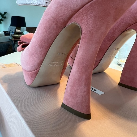 Miu Miu | Shoes | Camoscio Camelia | 37.5 - Picture 3 of 5